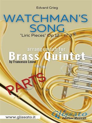 cover image of Watchman's Song--Brass Quintet (parts)